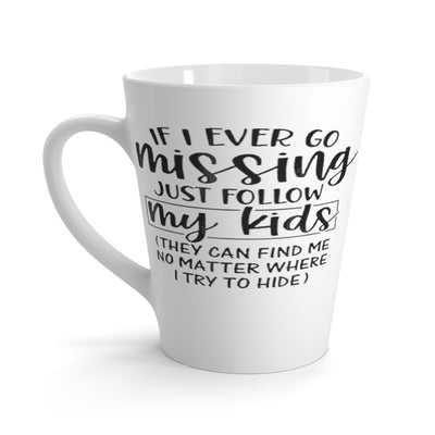 Missing-Latte Mug, 12oz