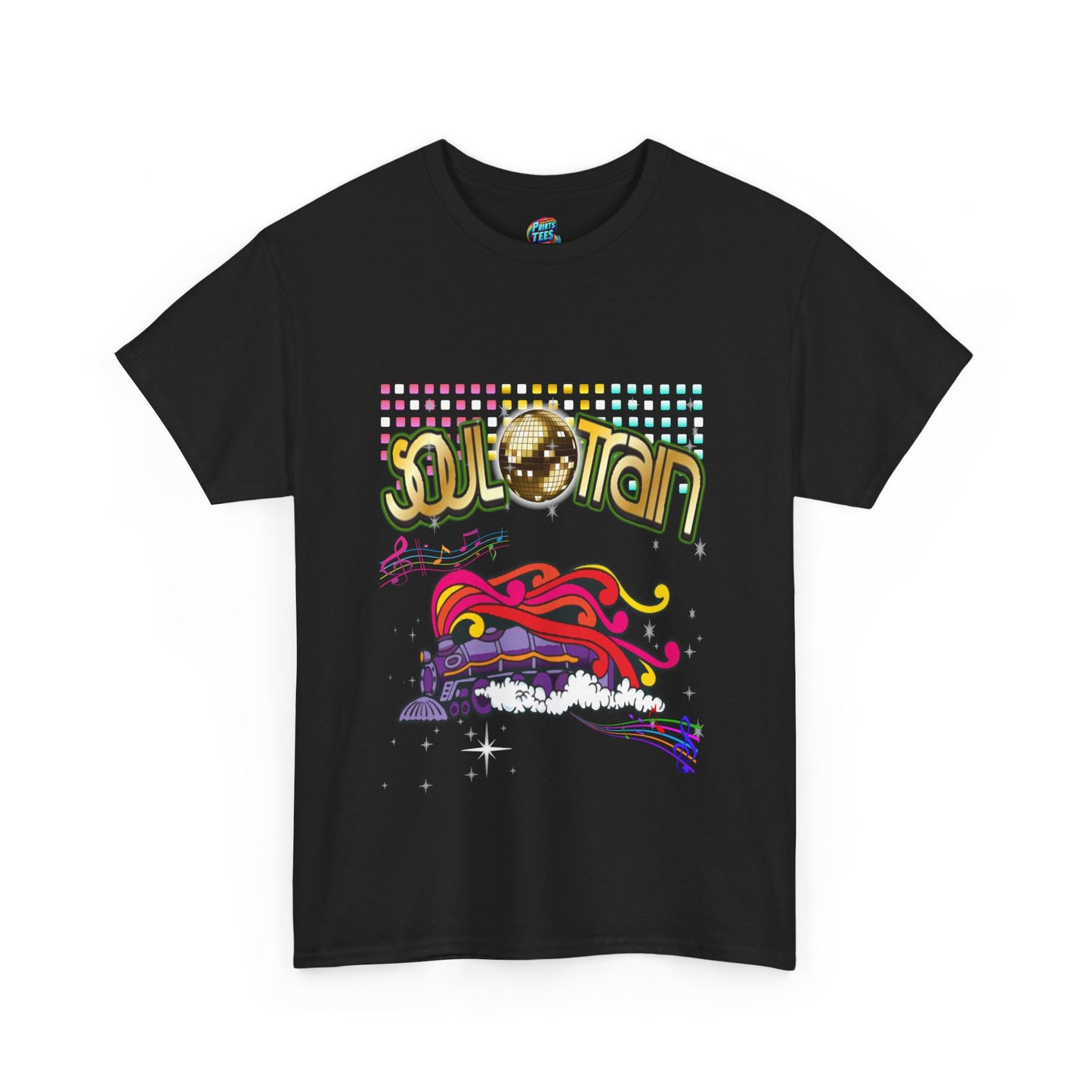 Soul Train Party-Heavy Cotton Classic Tee