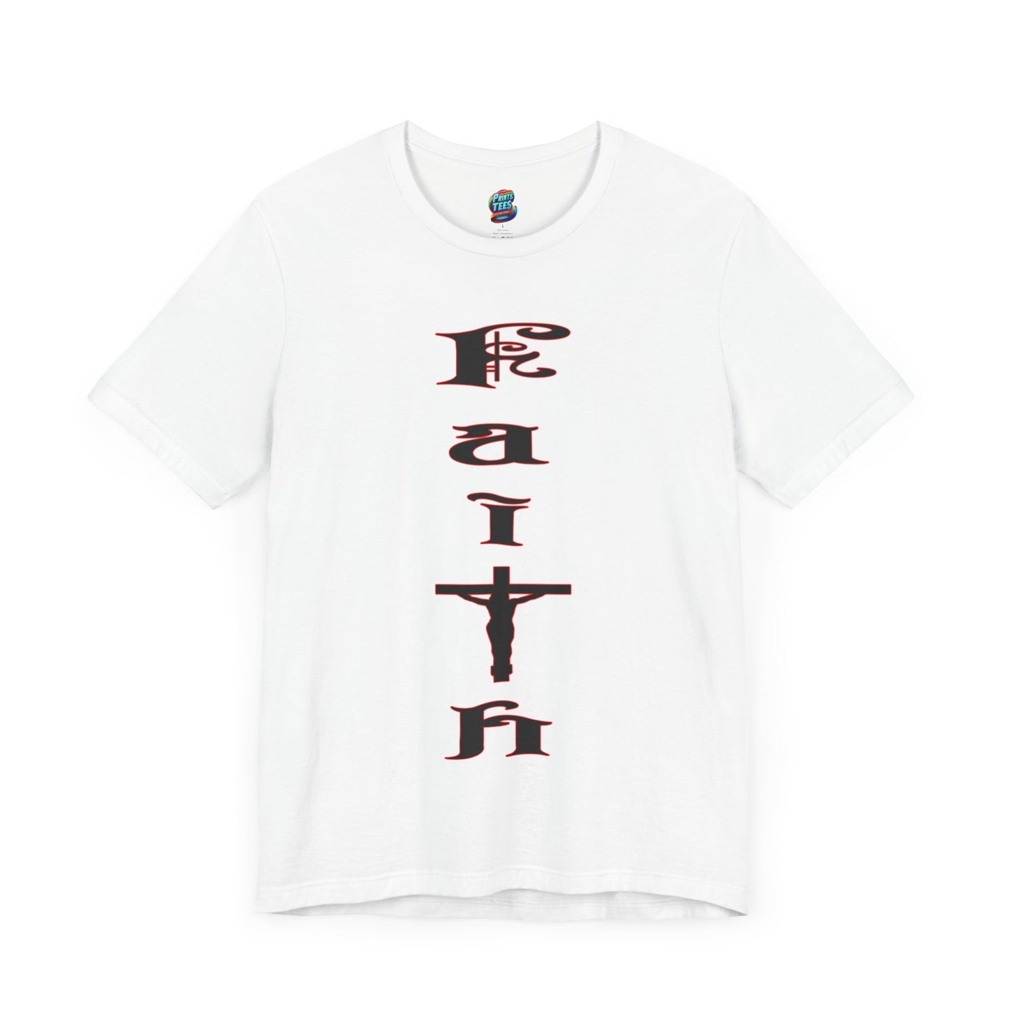 Faith-Jersey Knit T-Shirt