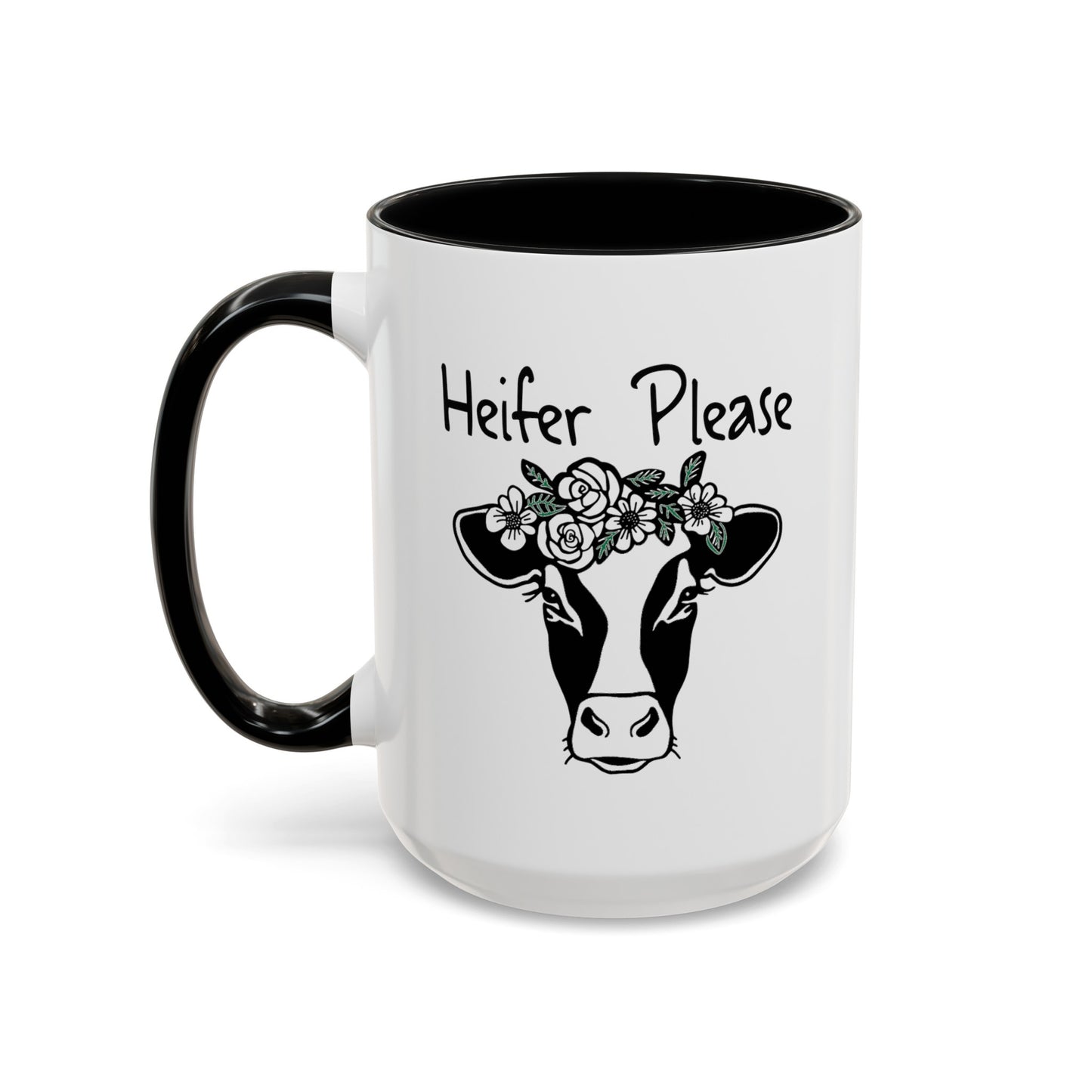 Heifer Please-Accent Coffee Mug (11, 15oz)