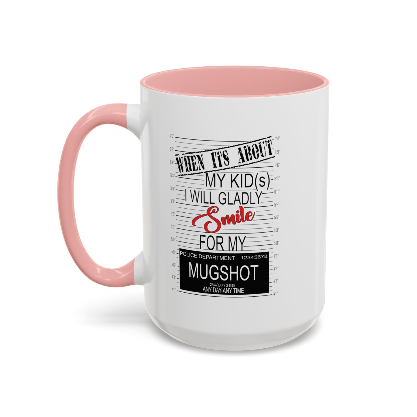 Mugshot-Accent Coffee Mug (11, 15oz)