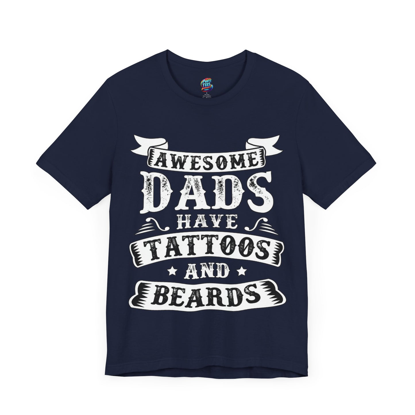 Beards and Tattoos-Jersey Knit T-Shirt
