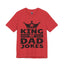 King of Dad Jokes-Jersey Knit T-Shirt