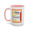 Coffee Prescription-Accent Coffee Mug (11, 15oz)