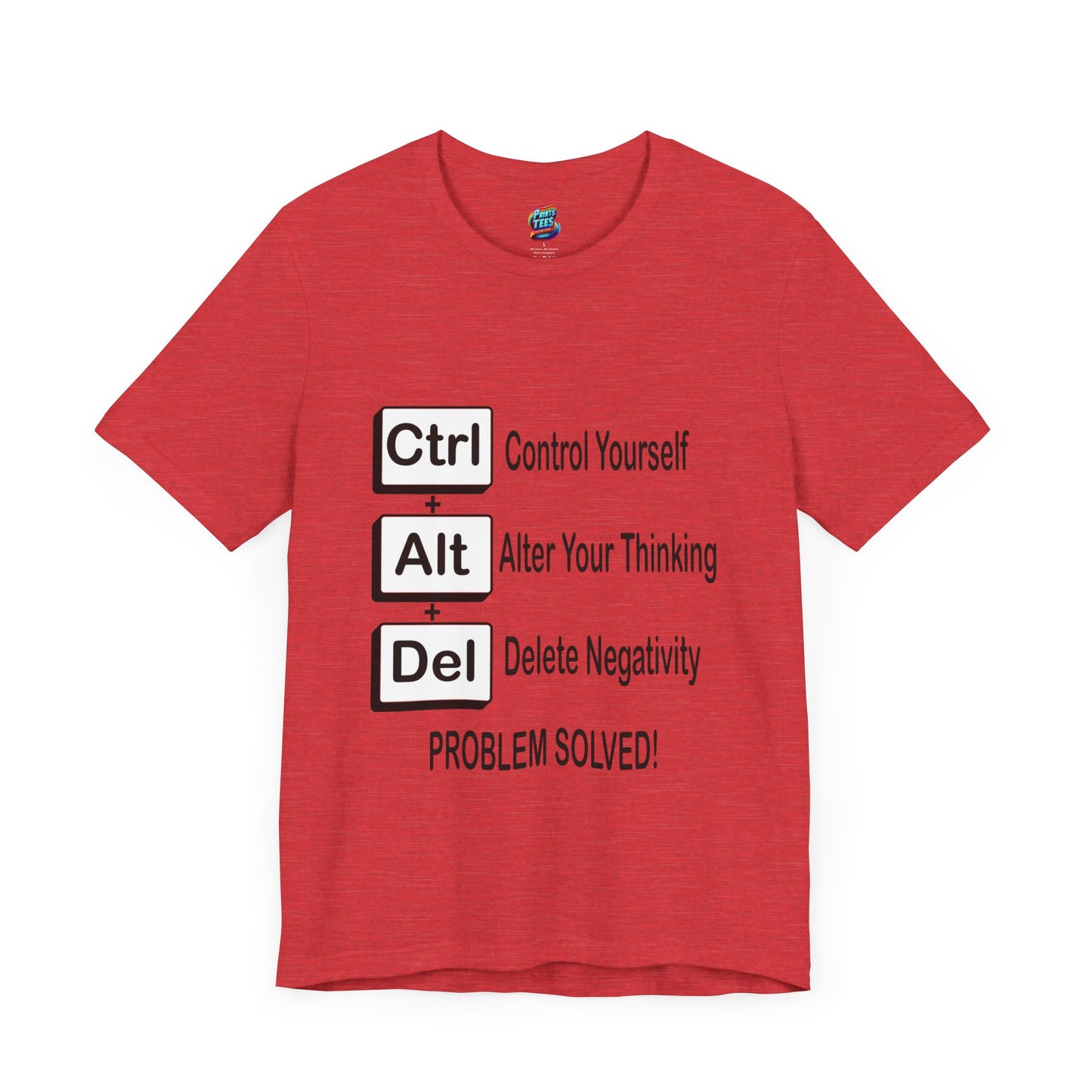 Ctrl-Alt-Del-Jersey Knit T-Shirt