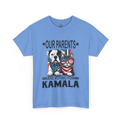 Our Parents Are Voting Kamala-Heavy Cotton Classic Tee