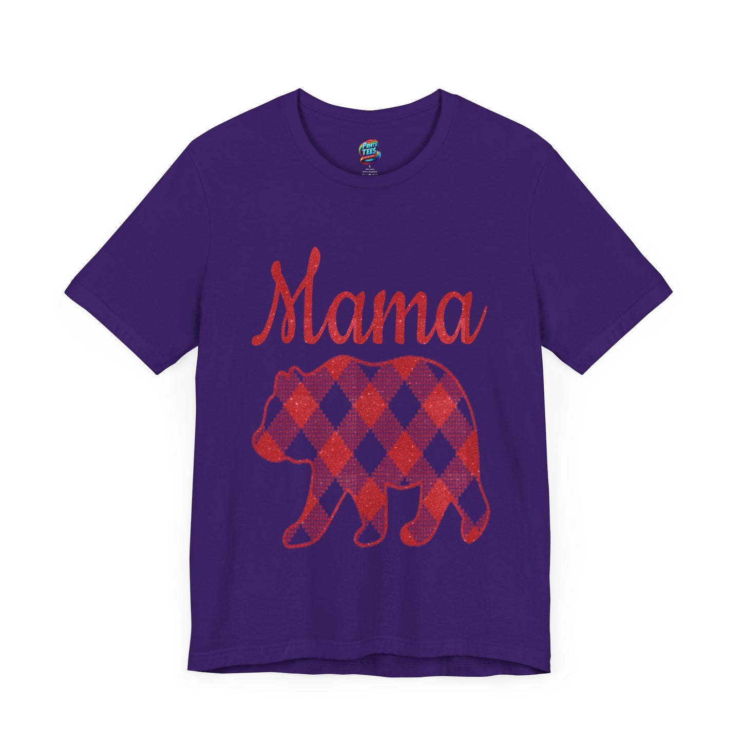 Mama Bear-Jersey Knit T-Shirt