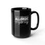 Allergic to Negative Energy Trio-Black Mug (11oz, 15oz)