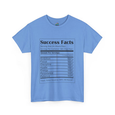 Success Facts-Heavy Cotton Classic Tee