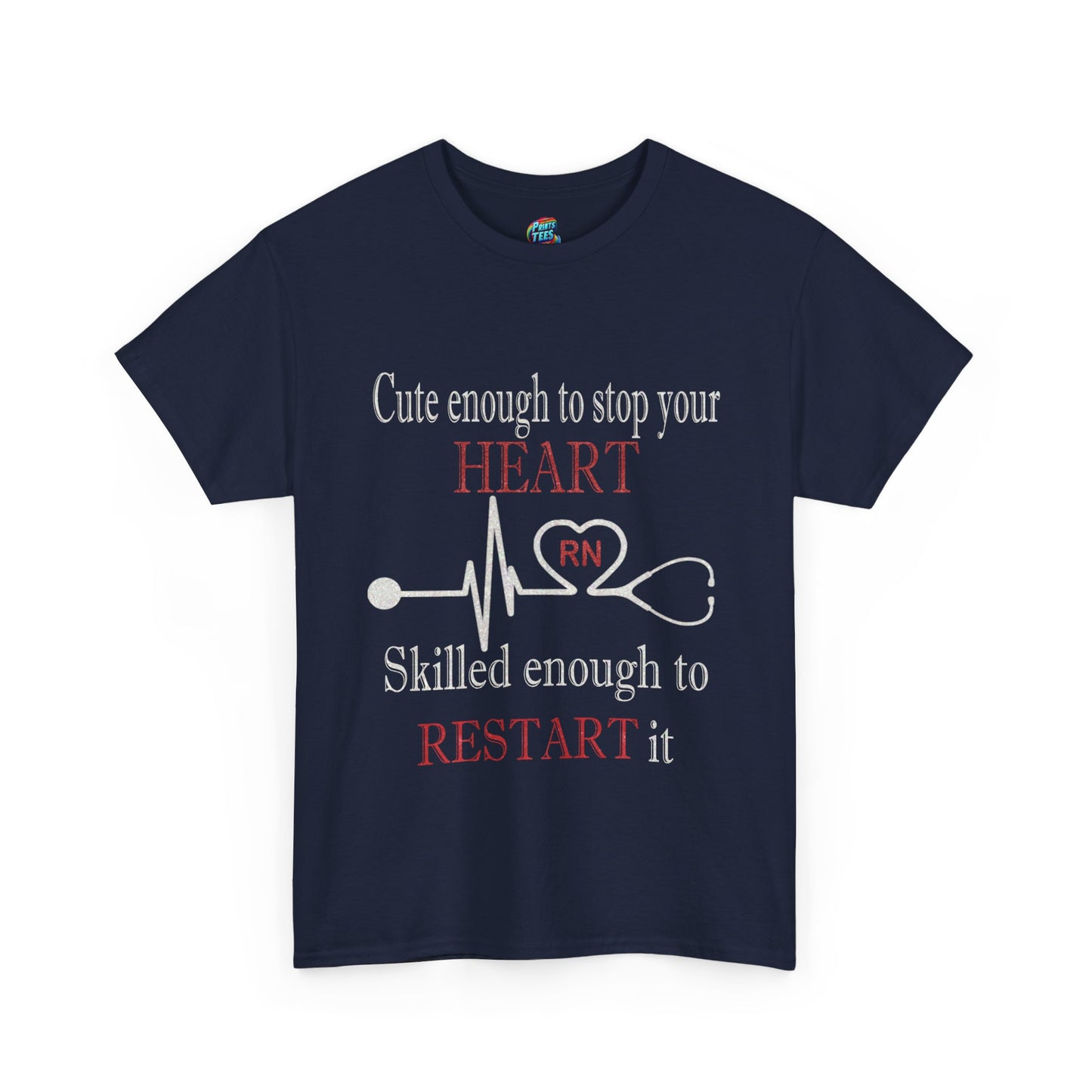 Stop Heart-Heavy Cotton Classic Tee