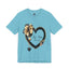 Best Mom Black Heart-Jersey Knit T-Shirt