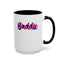 Baddie Gradient-Accent Coffee Mug (11, 15oz)