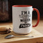 Master Peace-Black-Accent Coffee Mug (11, 15oz)