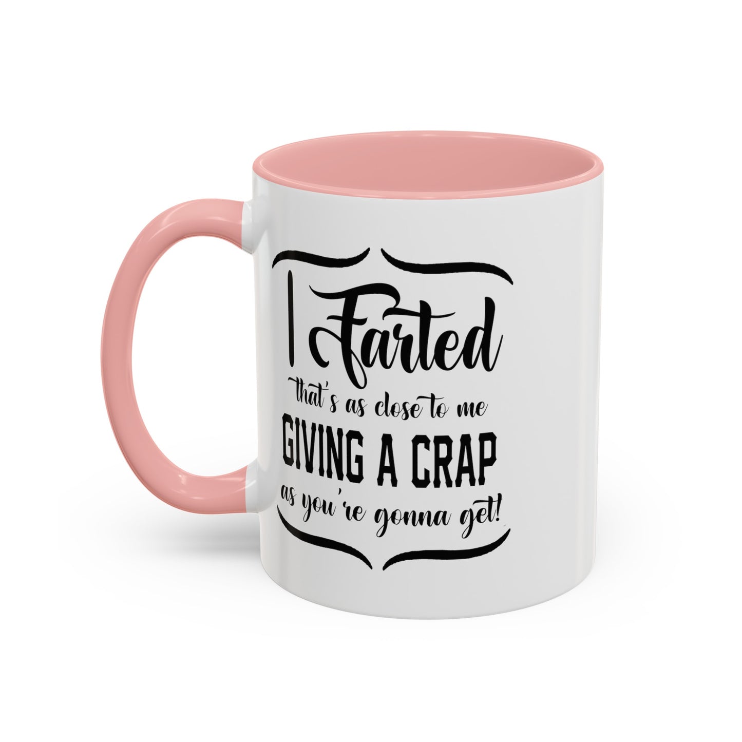 Giving a Crap-Accent Coffee Mug (11, 15oz)