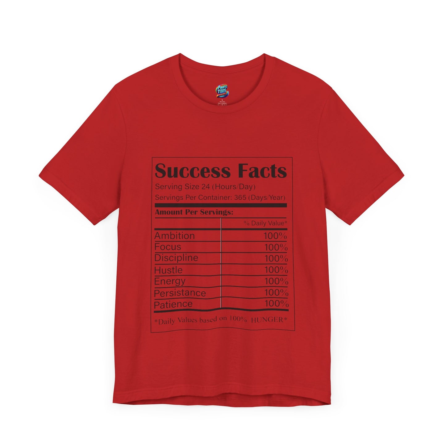 Success Facts-Jersey Knit T-Shirt