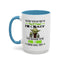 Crazy Yoda-Accent Coffee Mug (11, 15oz)