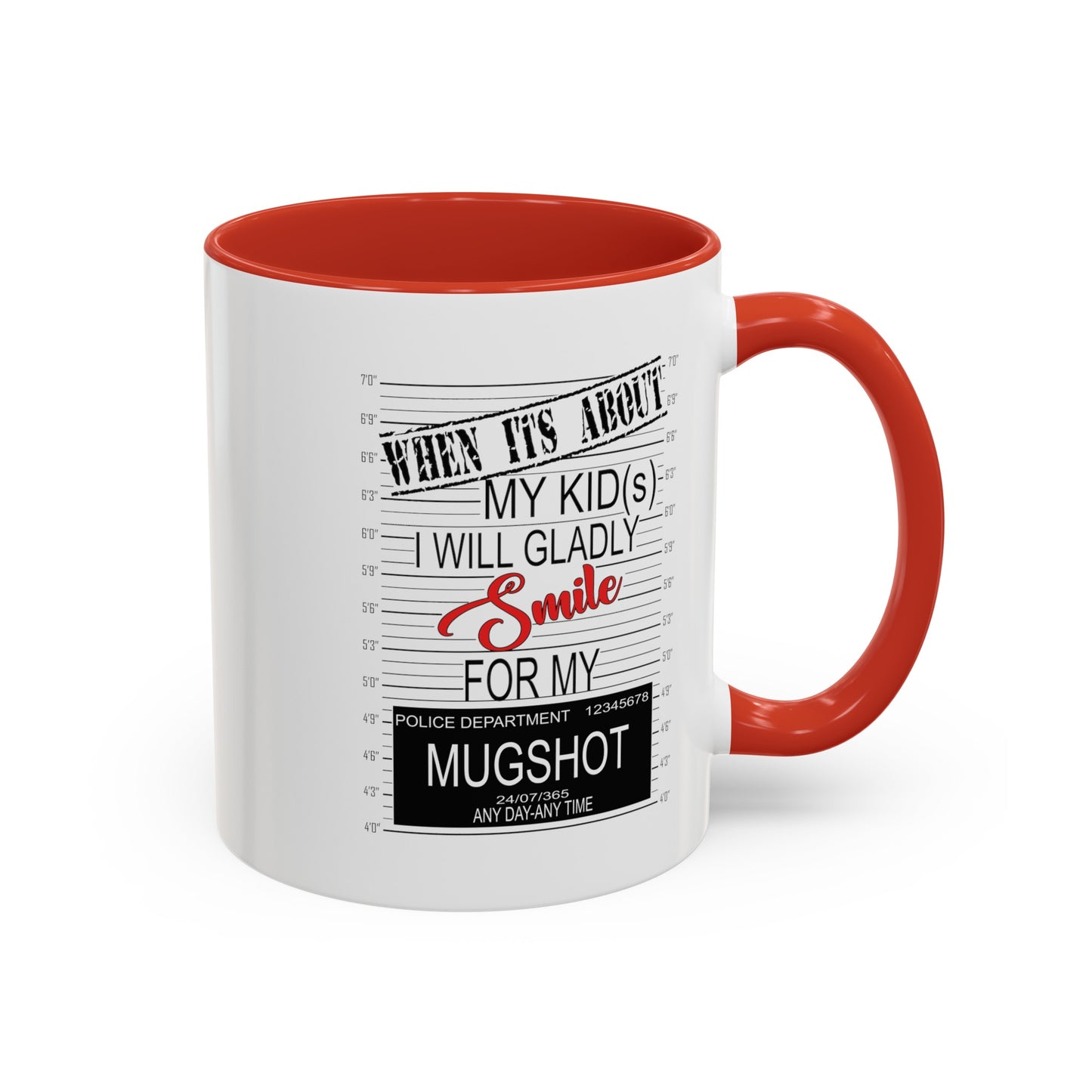 Mugshot-Accent Coffee Mug (11, 15oz)