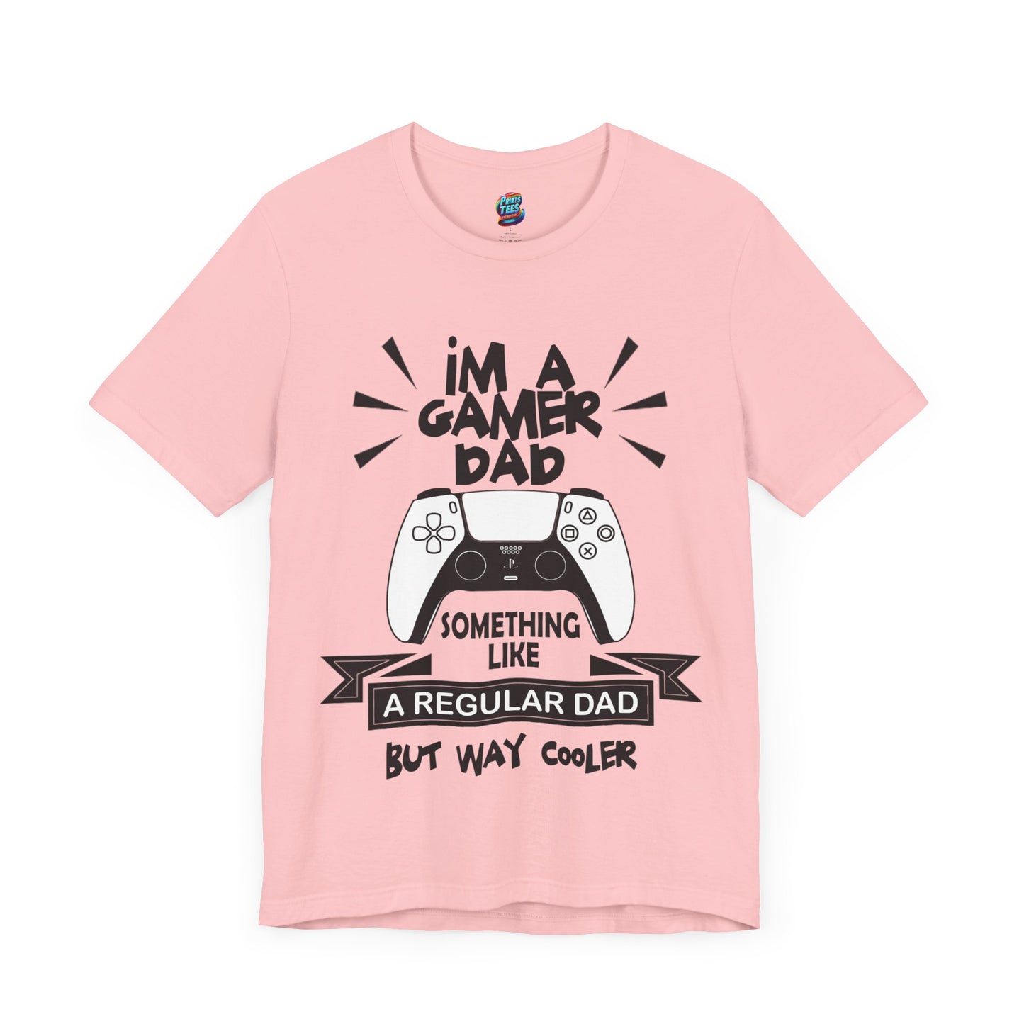 Gamer Dad-Jersey Knit T-Shirt