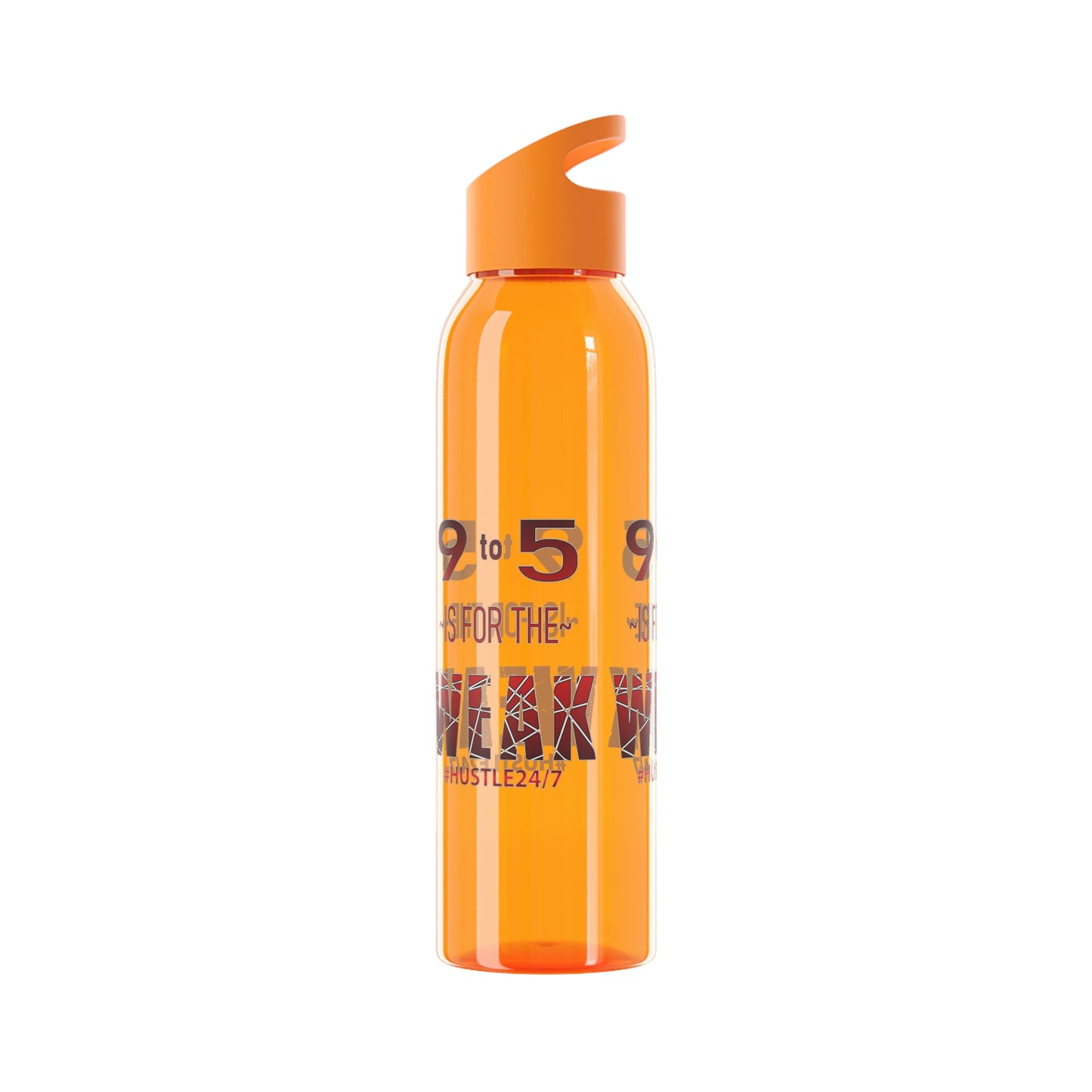 9 to 5-Sky Water Bottle, 21.9oz