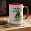 Crazy Yoda-Accent Coffee Mug (11, 15oz)