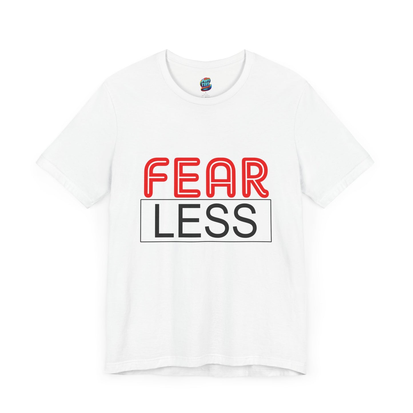 Fear-Less-Jersey Knit T-Shirt