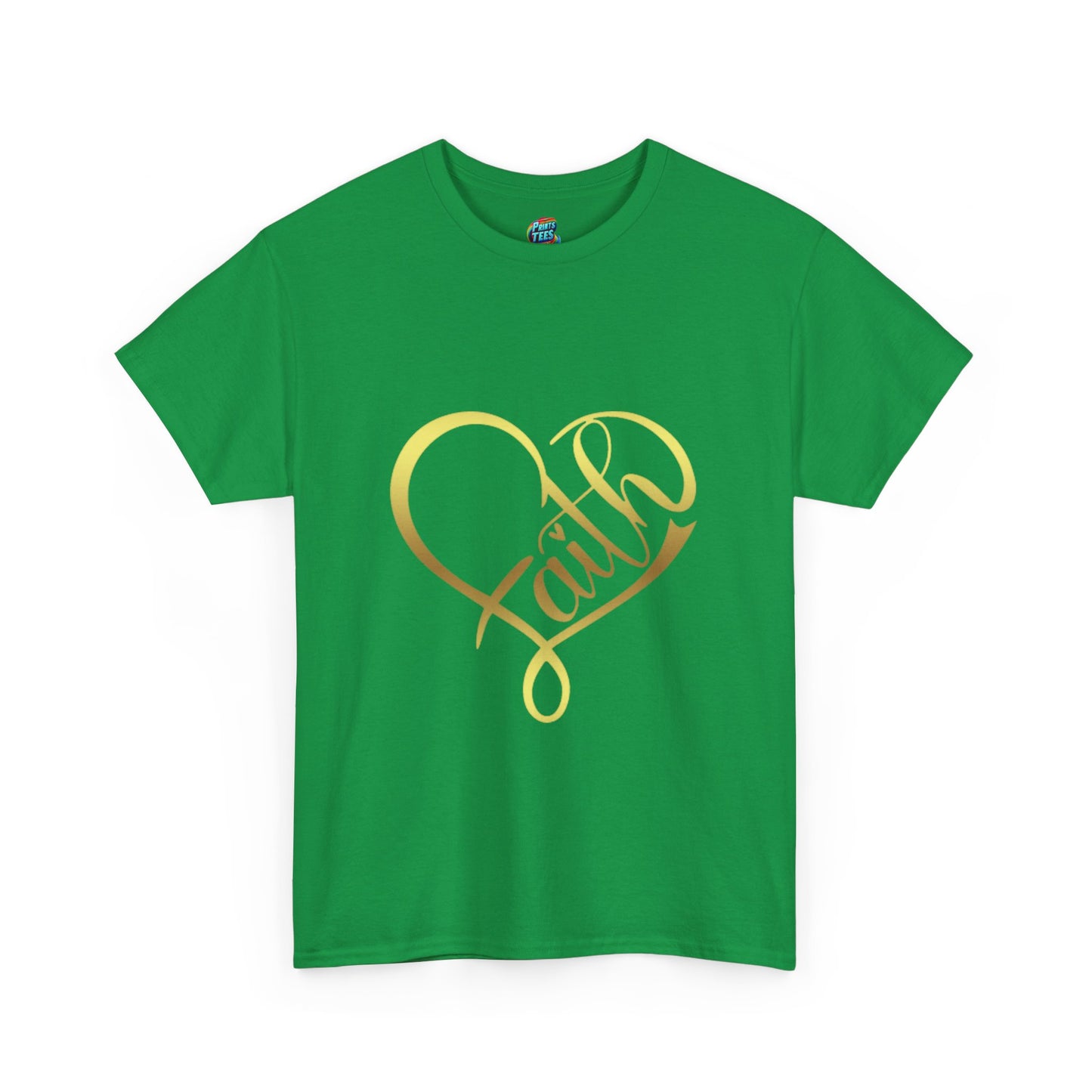 Faith Heart-Heavy Cotton Classic Tee