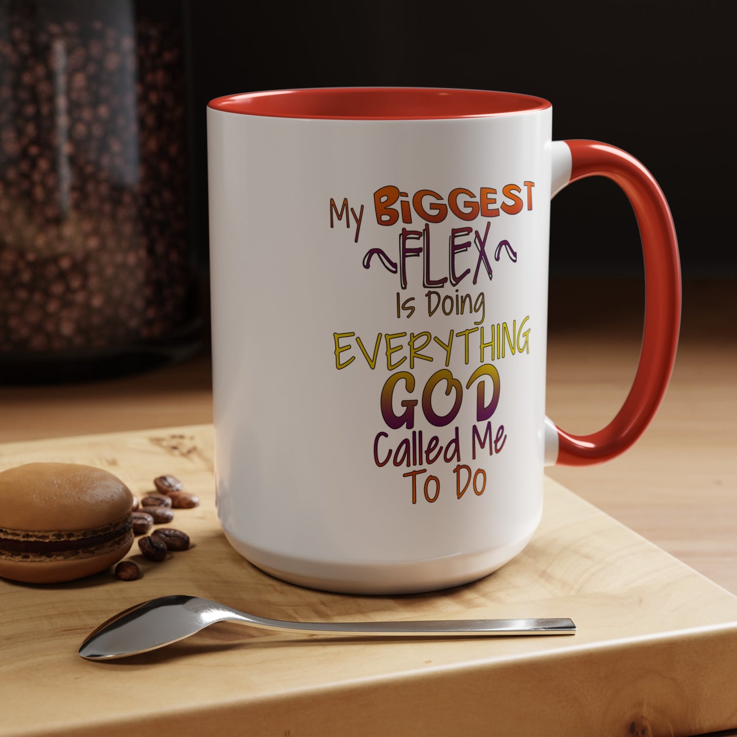 Biggest Flex-Accent Coffee Mug (11, 15oz)