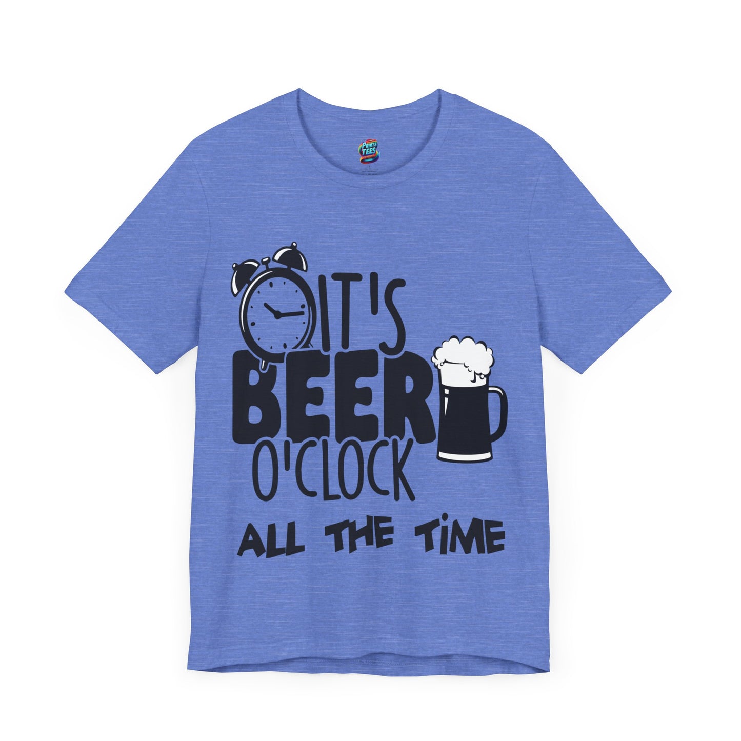 Beer O'Clock-Jersey Knit T-Shirt