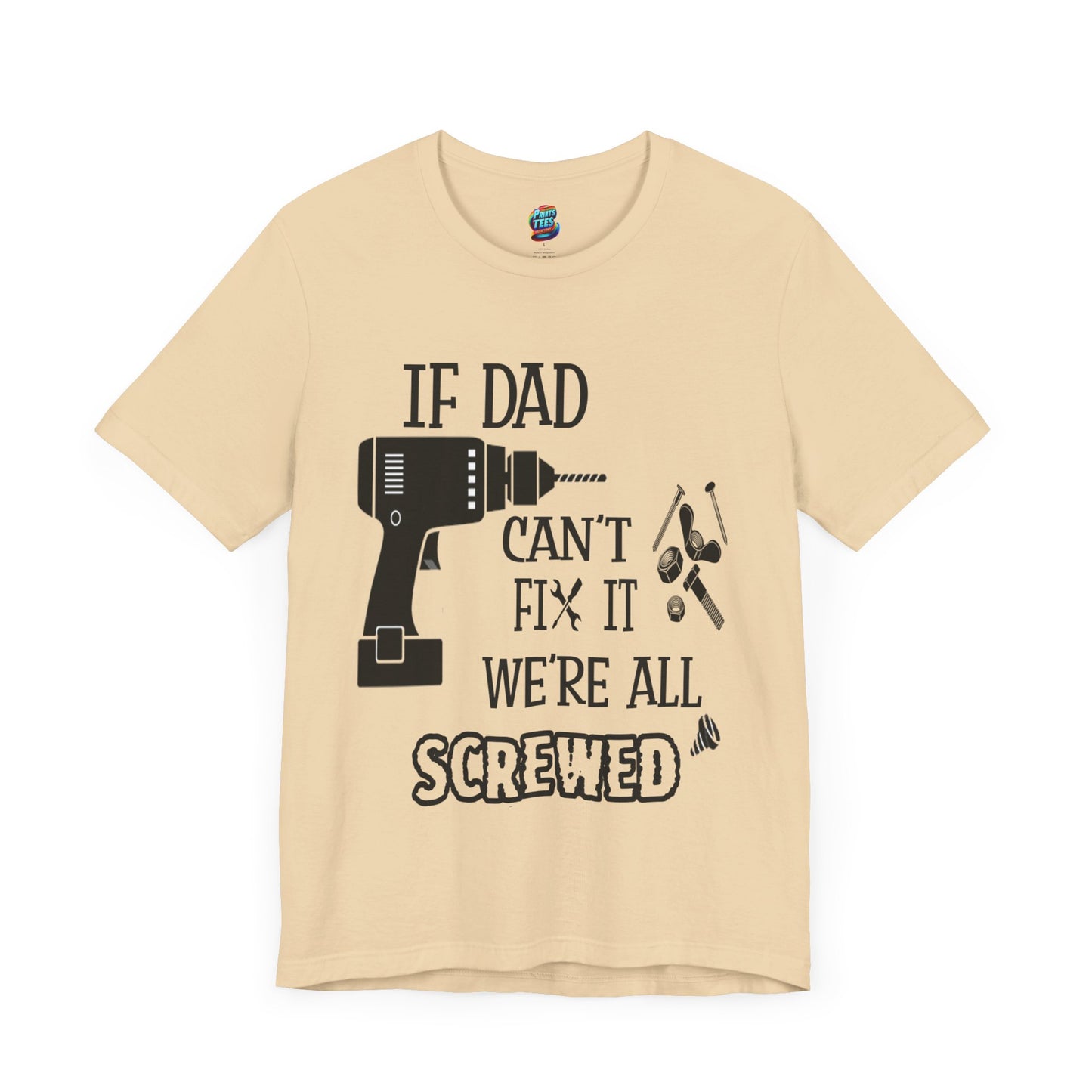 Fix It Dad-Jersey Knit T-Shirt