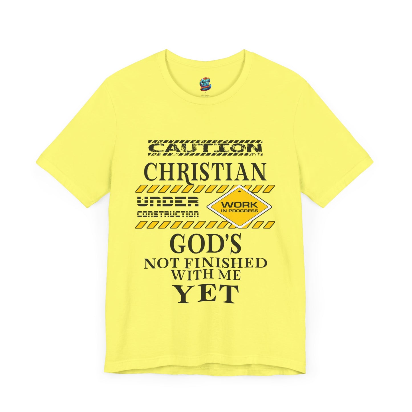 Christian Under Construction-Jersey Knit T-Shirt