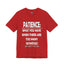 Patience-Witnesses-Jersey Knit T-Shirt