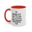 Outsmarted-Accent Coffee Mug (11, 15oz)