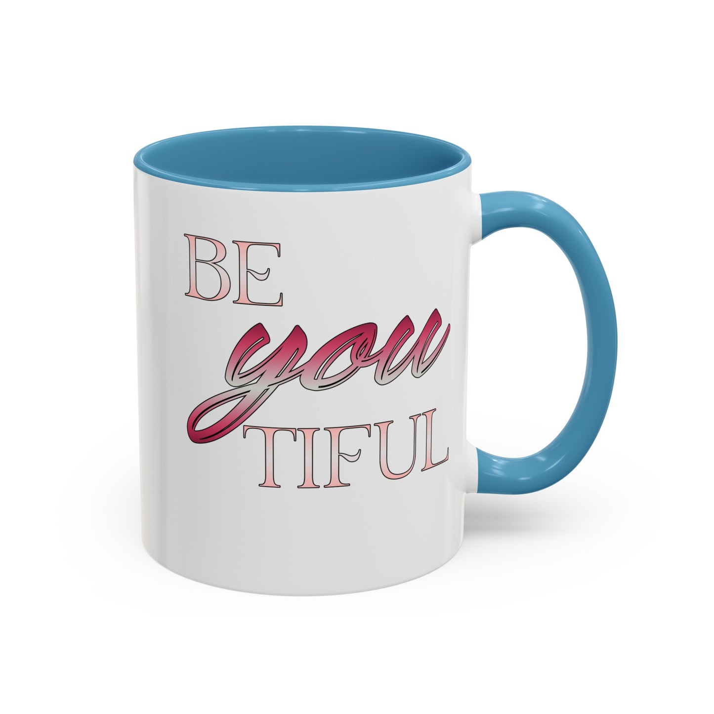 Beyoutiful-Accent Coffee Mug (11, 15oz)