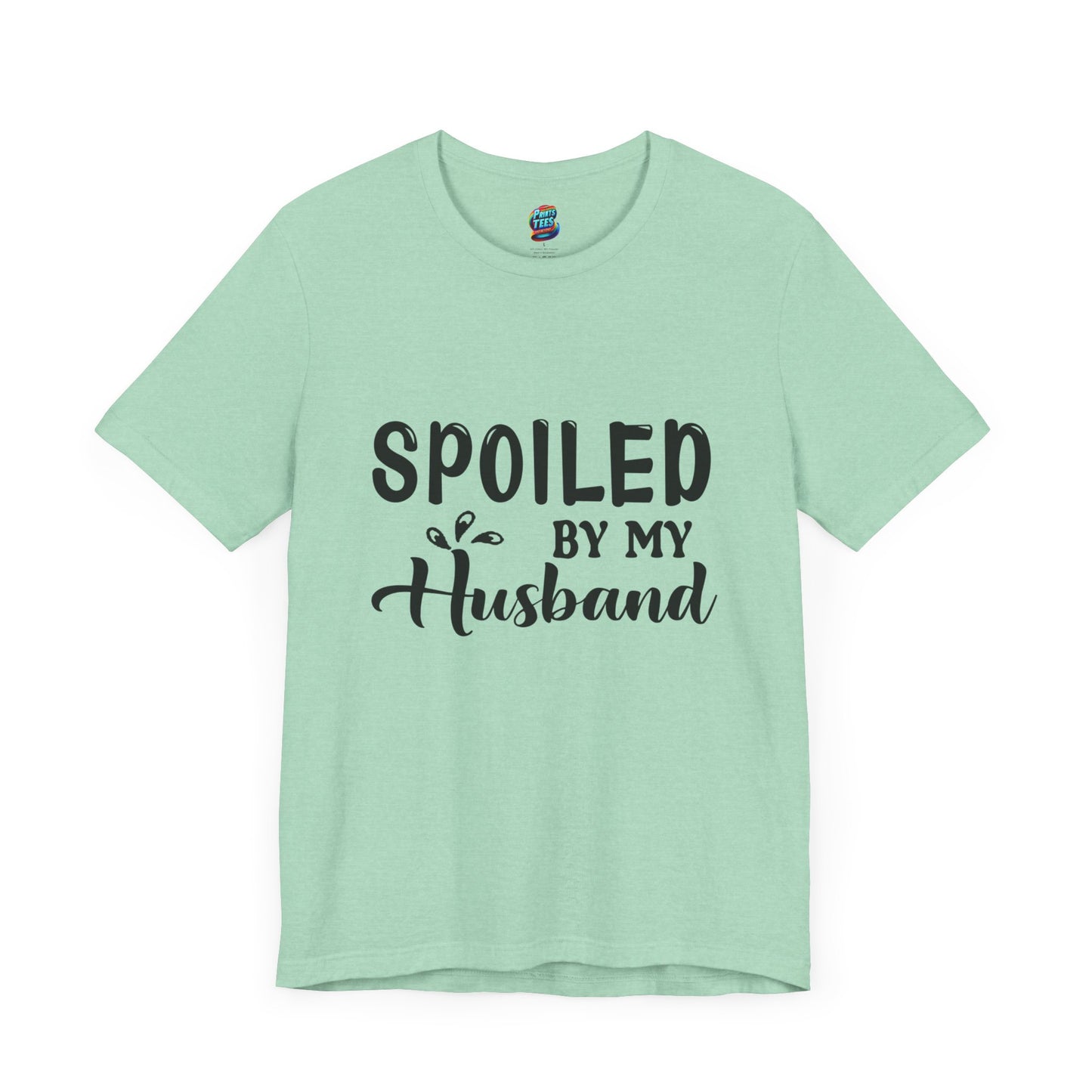 Spoiled by Husband-Jersey Knit T-Shirt