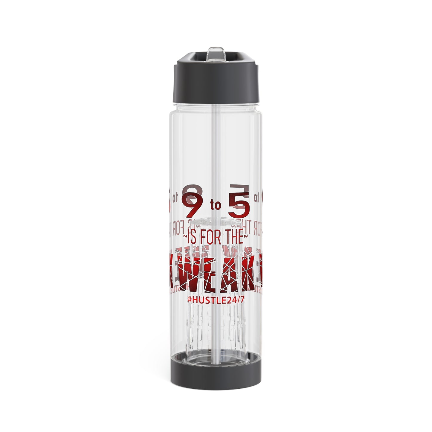 9 to 5-Infuser Water Bottle, 25oz