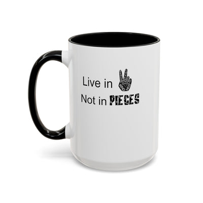 In Peace-Accent Coffee Mug (11, 15oz)