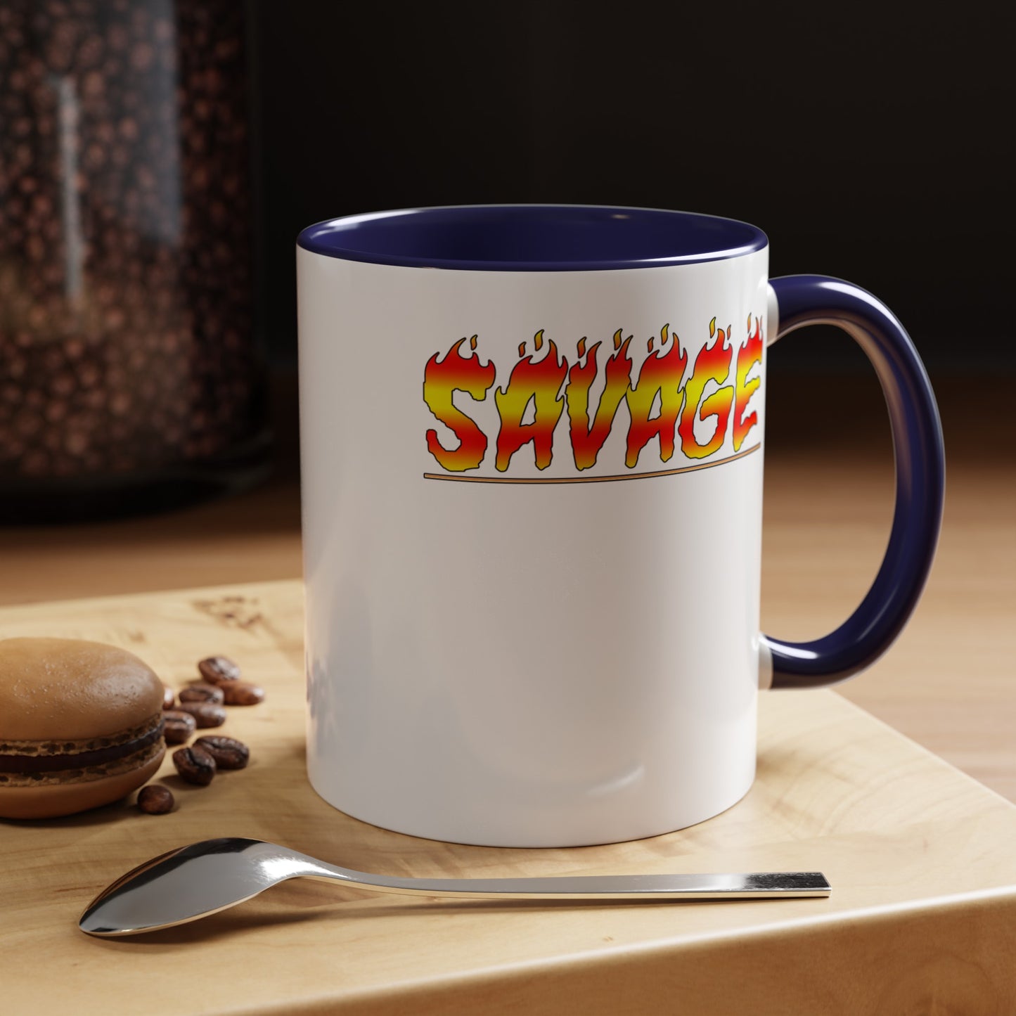 Savage Fire -Accent Coffee Mug (11, 15oz)