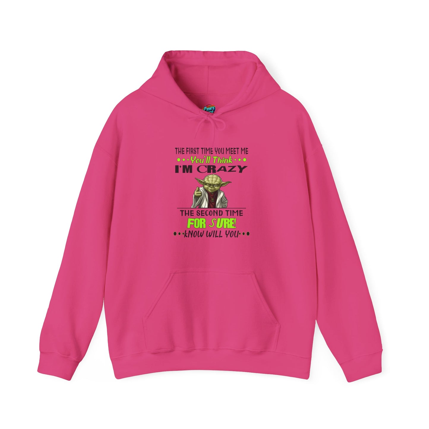 Crazy Yoda-Heavy Blend™ Classic Hoodie