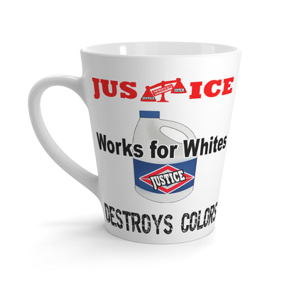 Justice System-Latte Mug, 12oz