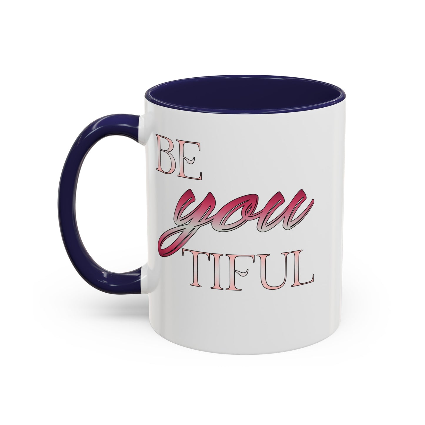 Beyoutiful-Accent Coffee Mug (11, 15oz)