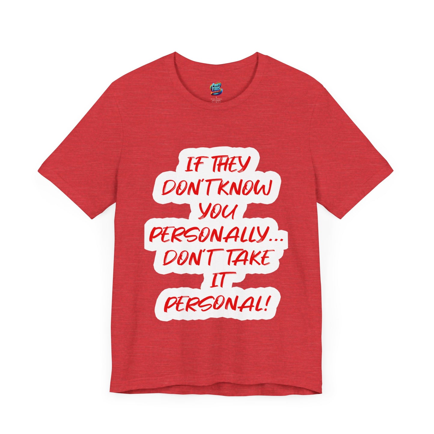 Personal-Jersey Knit T-Shirt