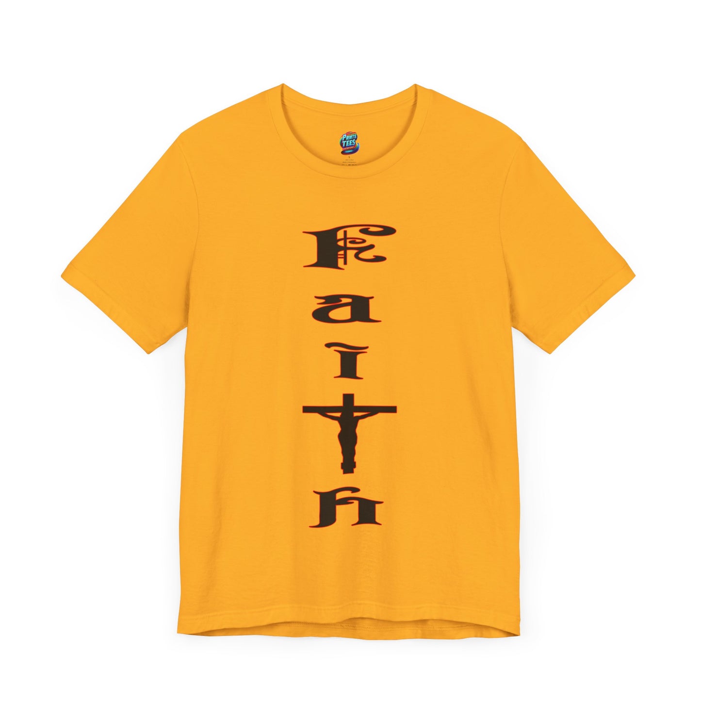 Faith-Jersey Knit T-Shirt