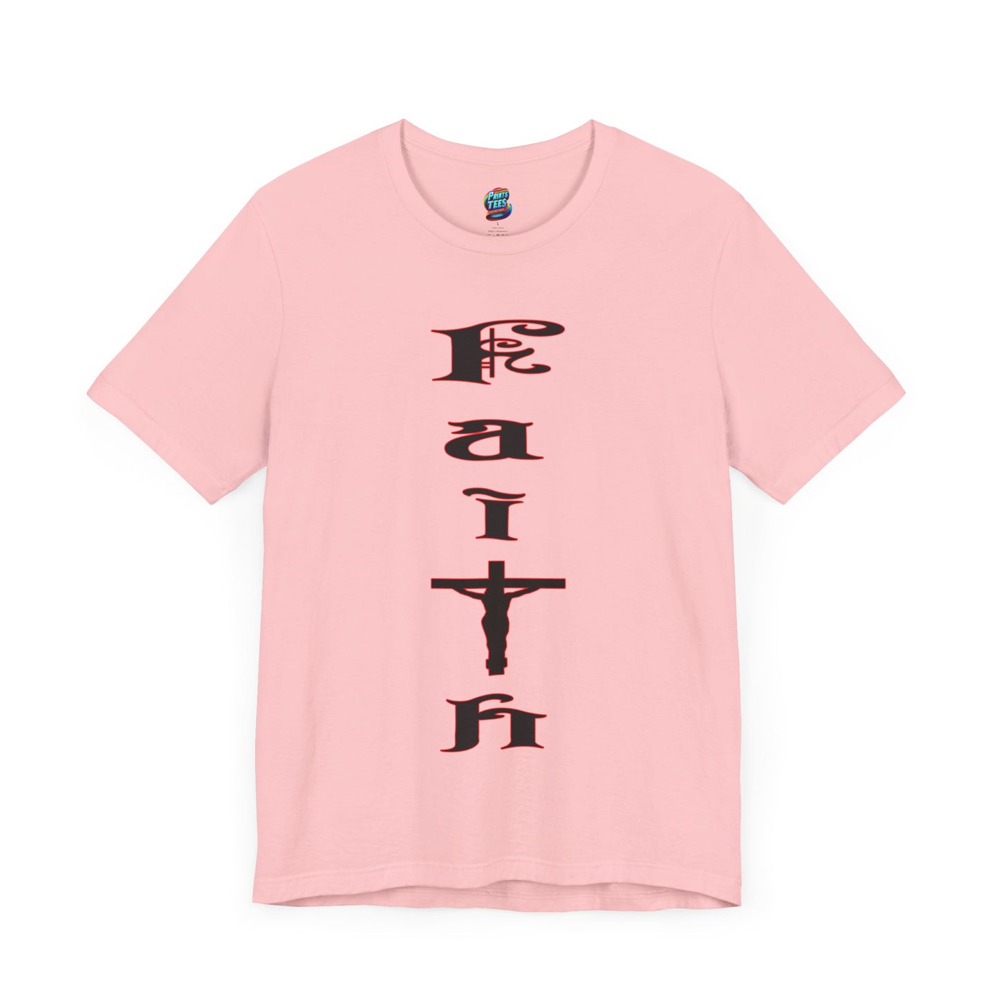 Faith-Jersey Knit T-Shirt