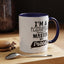 Master Peace-Black-Accent Coffee Mug (11, 15oz)