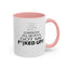 Stop Cussing-Accent Coffee Mug (11, 15oz)