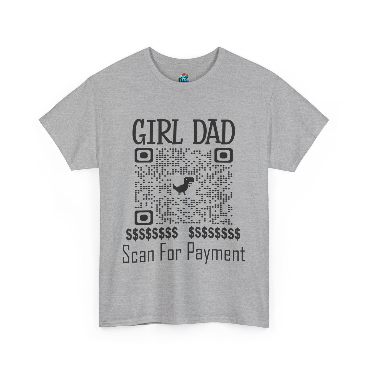 Scan for Payment-Heavy Cotton Classic Tee