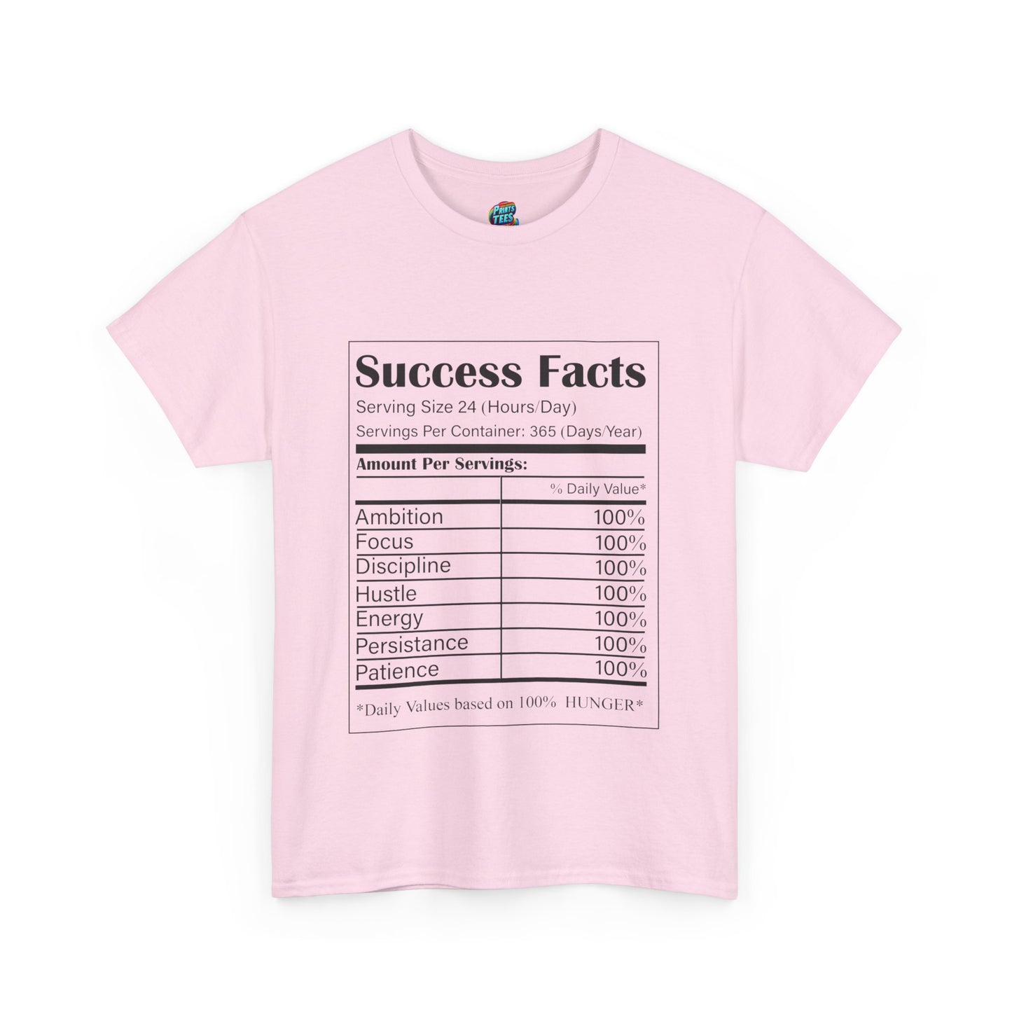 Success Facts-Heavy Cotton Classic Tee