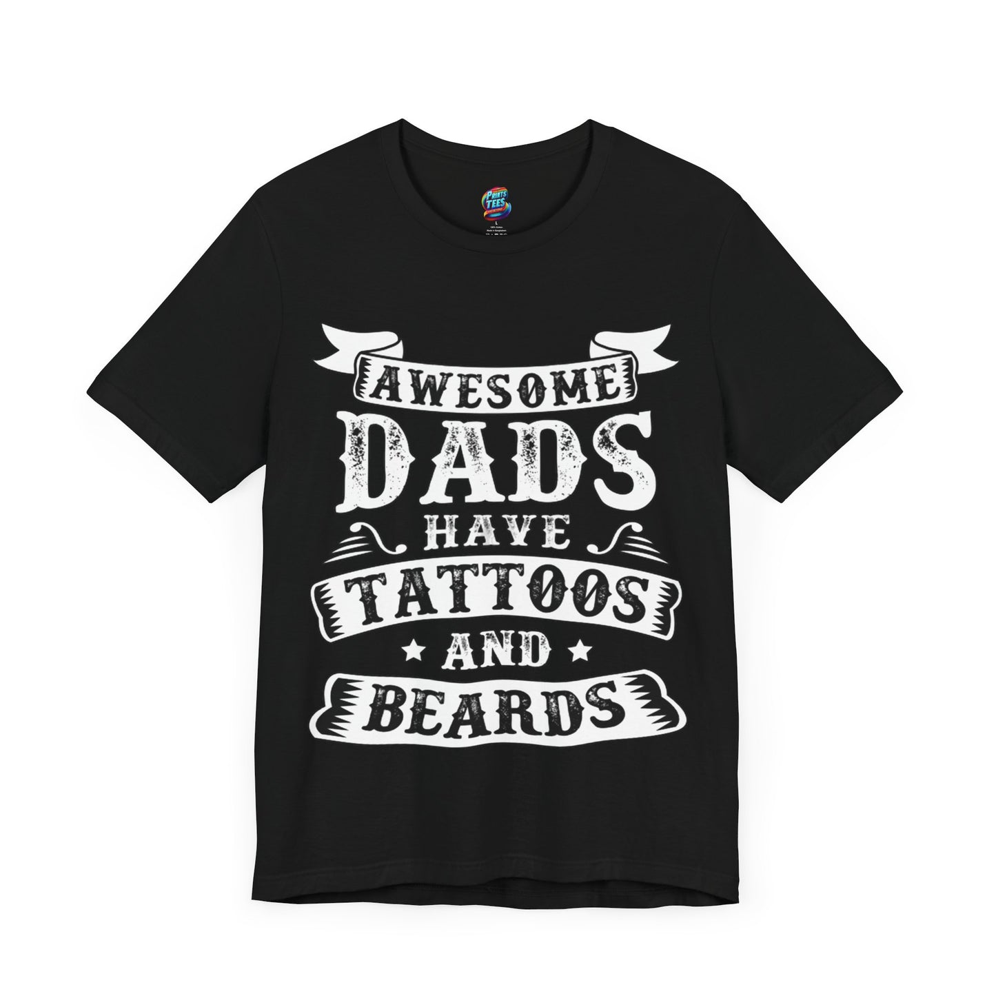 Beards and Tattoos-Jersey Knit T-Shirt