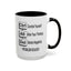 Ctrl-Alt-Del-Accent Coffee Mug (11, 15oz)