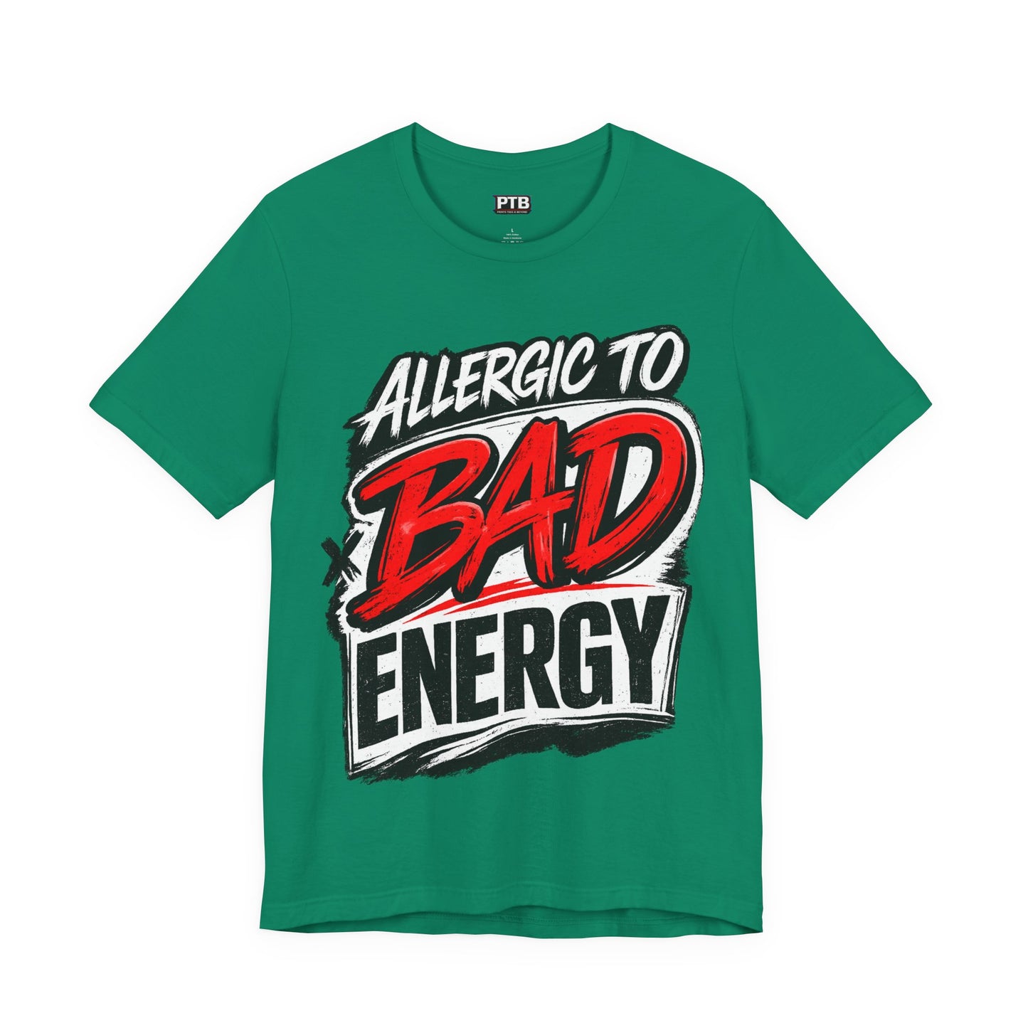Allergic To Bad Energy-Premium Jersey Tee